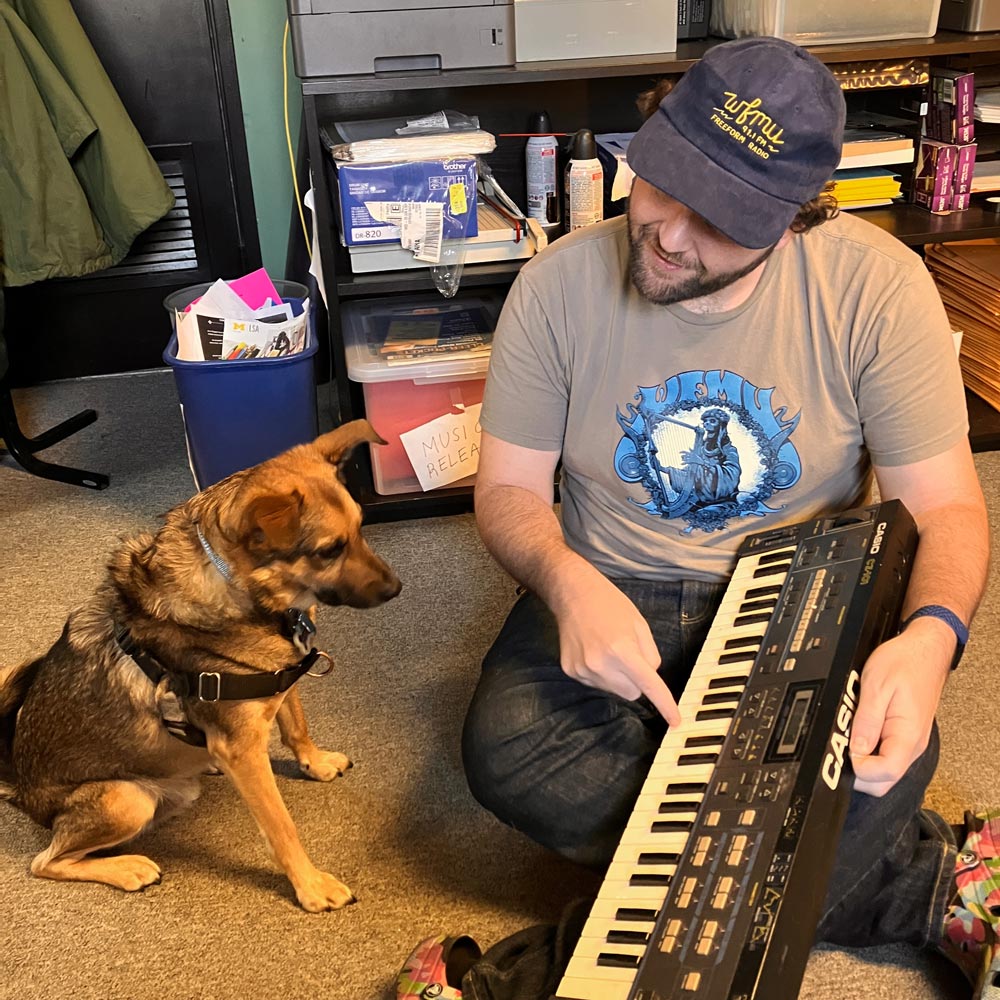 WFMU Embroidered Corduroy Cap - Now Also Available in Blue and Black!