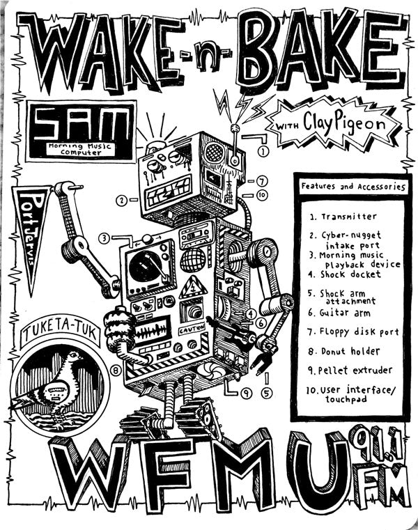 Wake "SAM" T-Shirt (Youth 6/7)