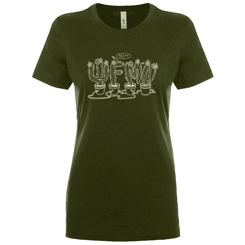 Women's Electric Cactus T-Shirt