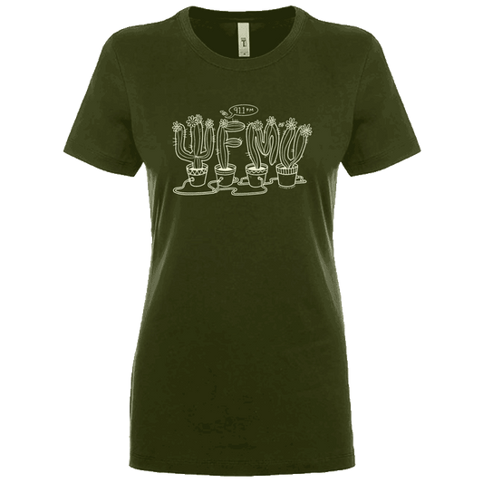 Women's Electric Cactus T-Shirt