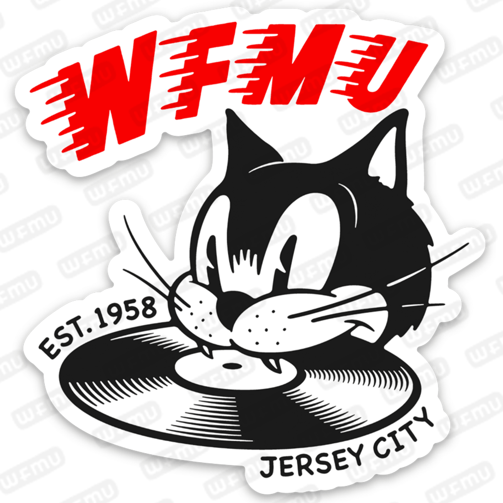 Bigger Than Ever! The 4" Die-Cut Hungry Cat Sticker