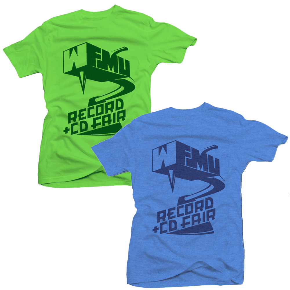 Record Fair 2023 Shirt - Available in Lime or Royal Blue