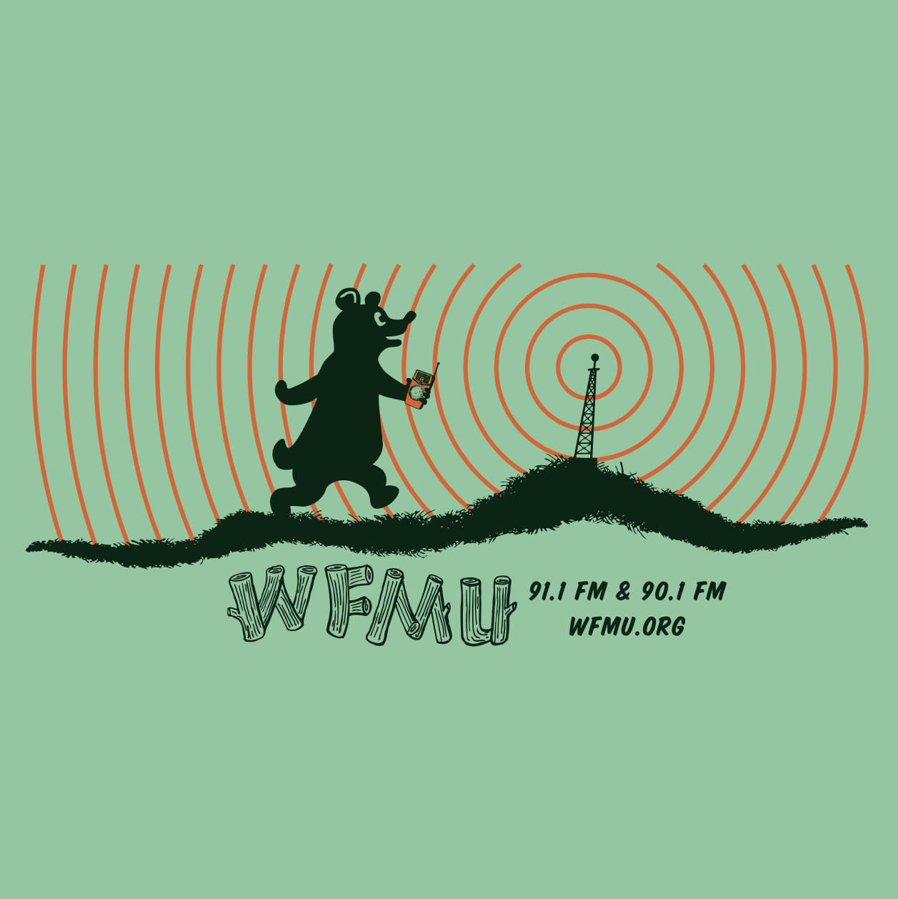 Radio Bear T-shirt (Kids Size 6/7)