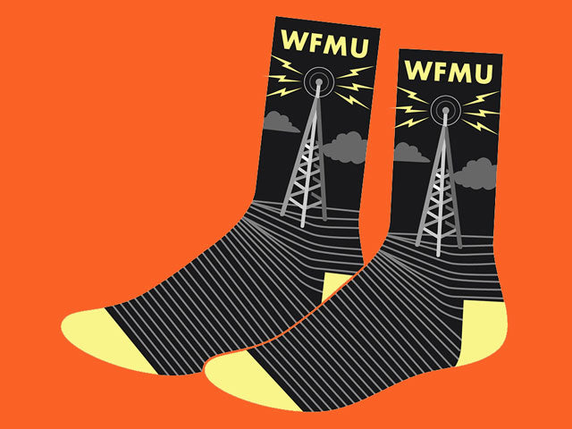 WFMU Radio Tower Socks