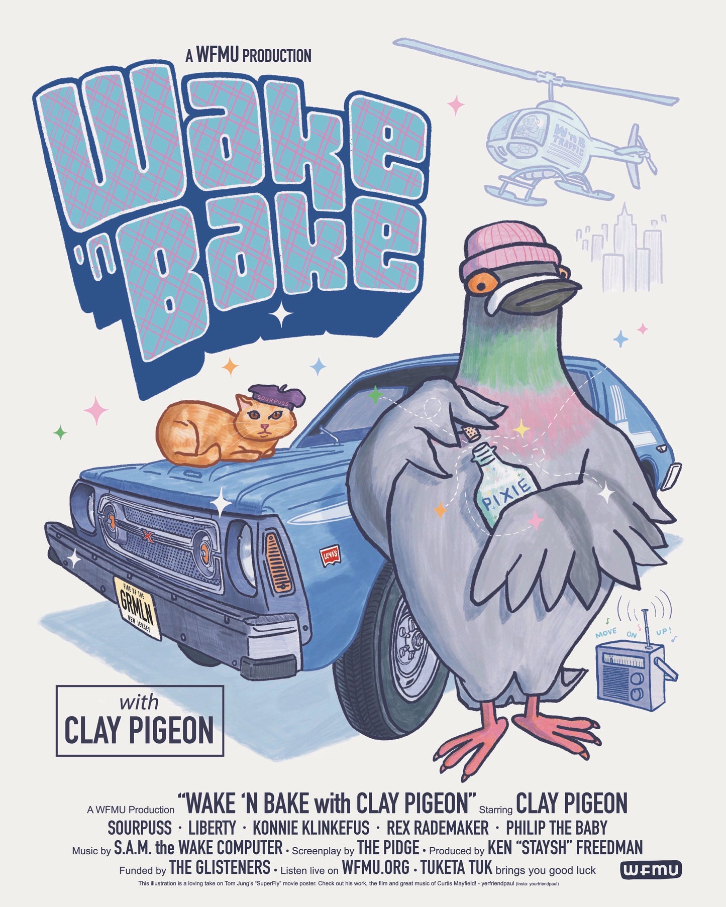 The 1st Wake 'n Bake Poster