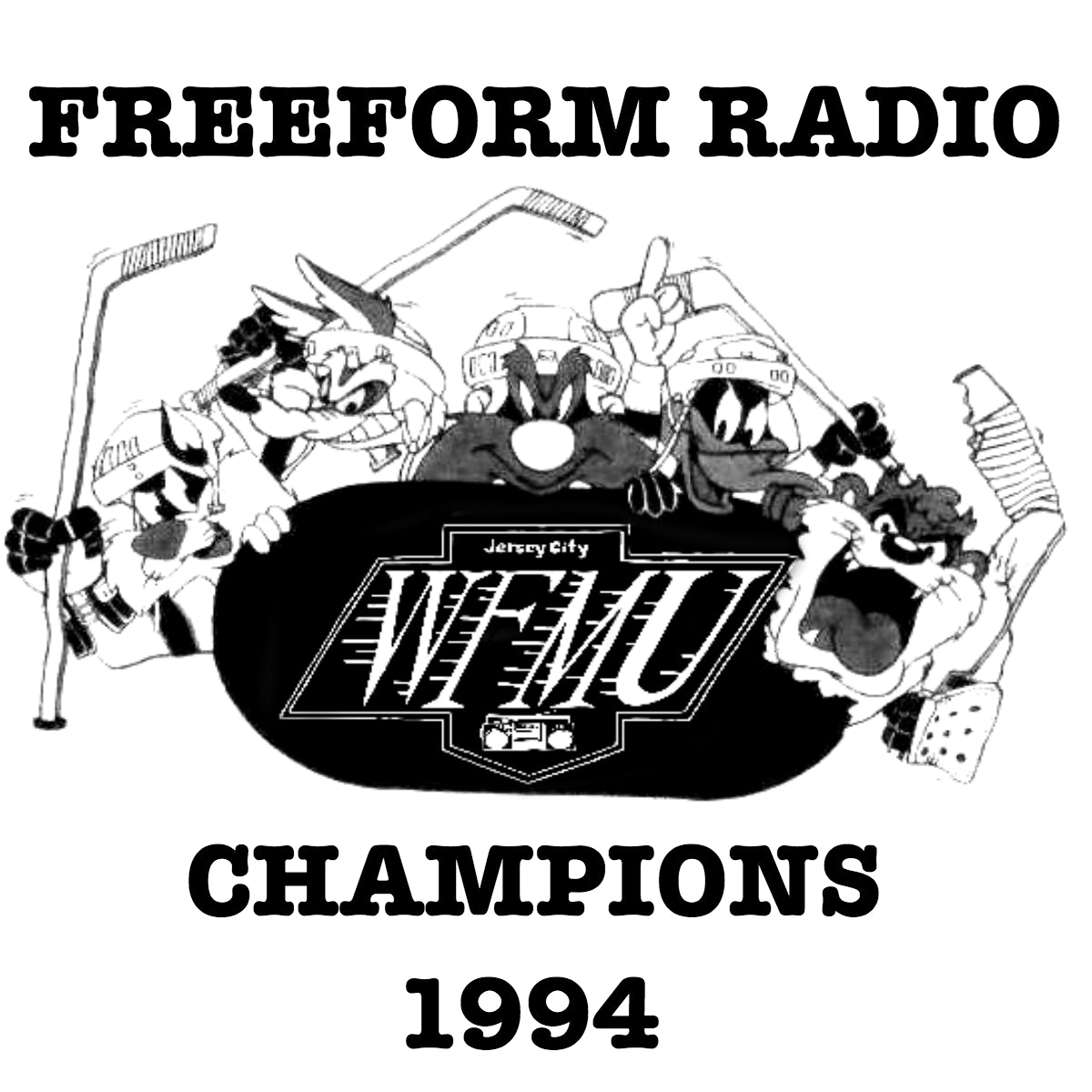 Marty McSorley’s 1994 WFMU Arena Parking Lot Bootleg Championship T-Shirt