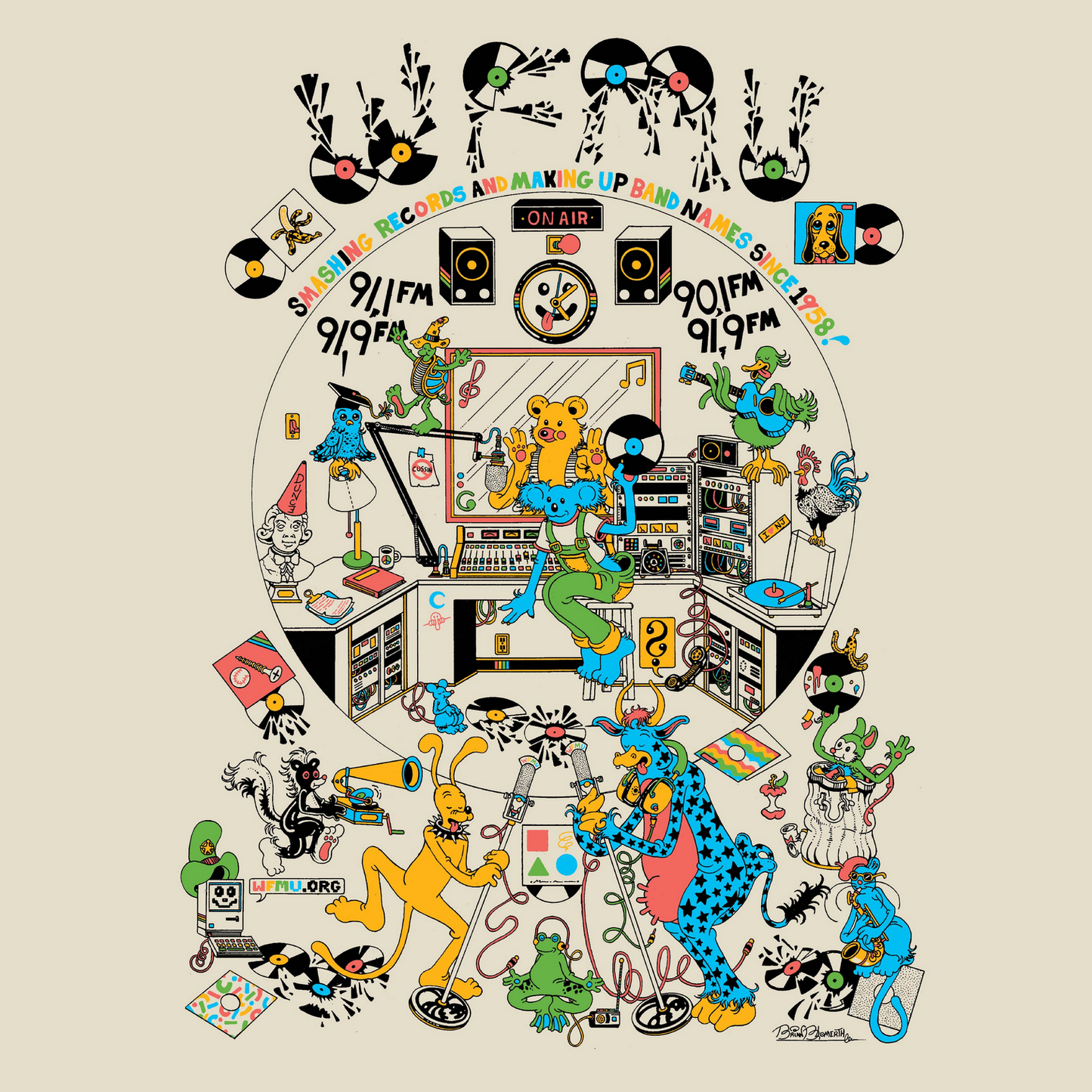 Smashathon T-shirt by Brain Blomerth