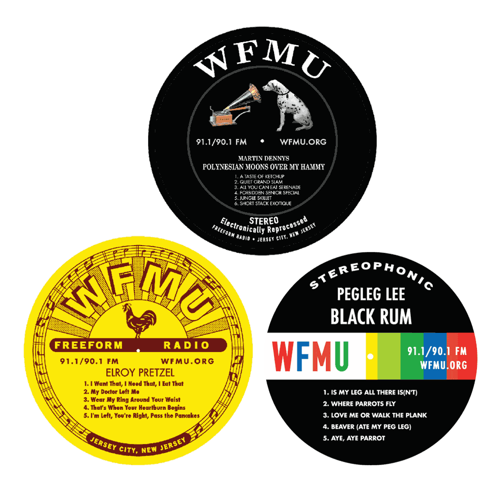 Record Label Stickers (Set of 3)