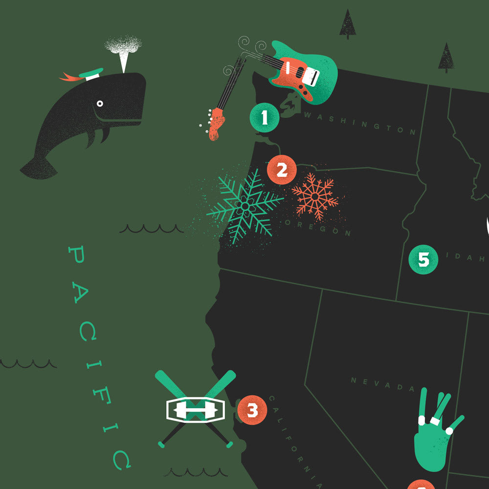 WFMUNITED Altered States of Music Map