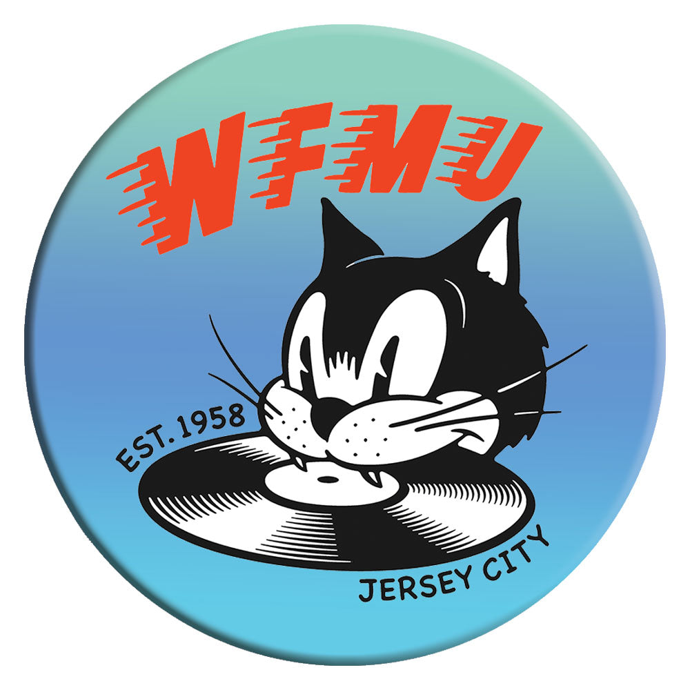 The 2.25" Hungry Cat Gradient Pin
