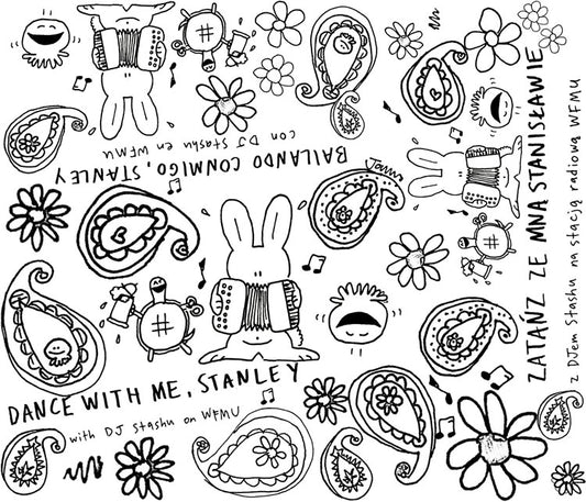 Dance with Me, Stanley Polka Bandana or Hanky