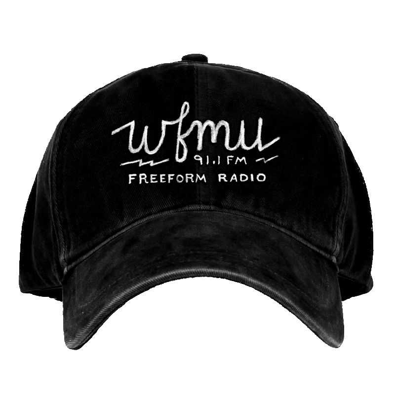 WFMU Embroidered Corduroy Cap - Now Also Available in Blue and Black!