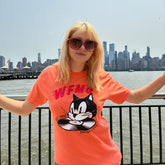 The Papaya Hungry Cat T-Shirt - Only S Left