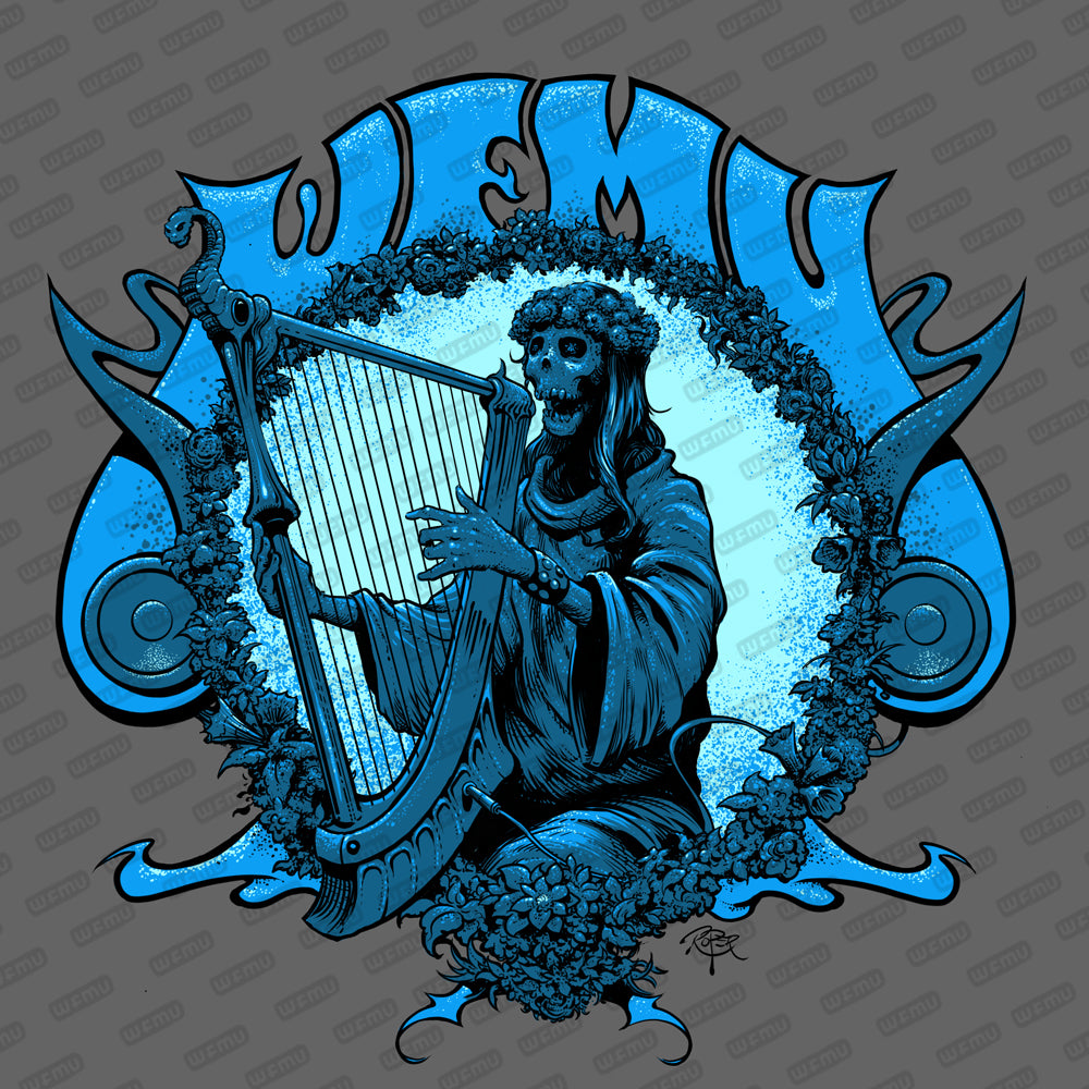 WFMU Harp Strings Eternal T-Shirt