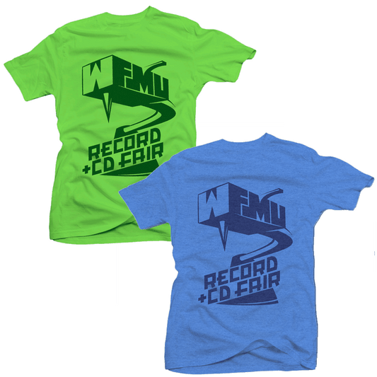 Record Fair 2023 Shirt - Available in Lime or Royal Blue