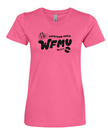 Women's Cut WFMU Retro T-shirt