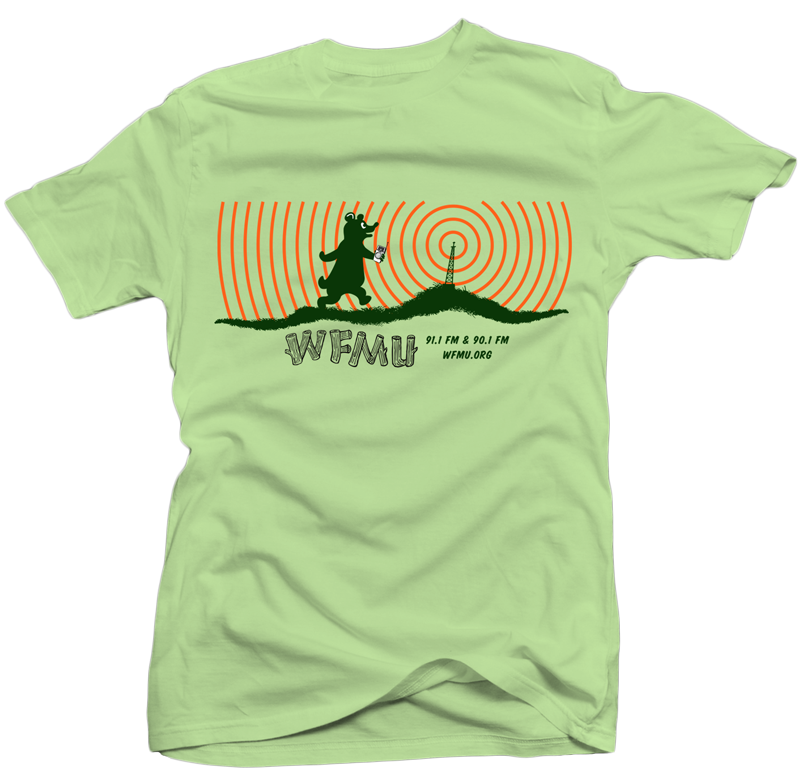 WFMU Radio Bear T-Shirt