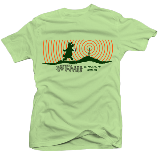 WFMU Radio Bear T-Shirt