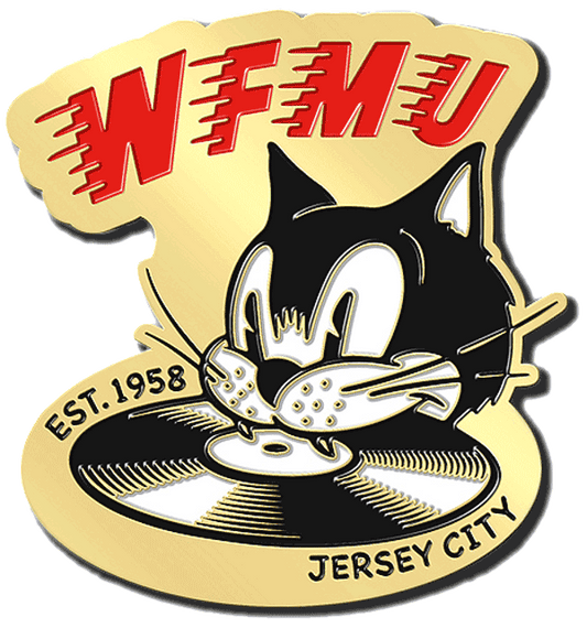 Hungry Cat Embossed Pin