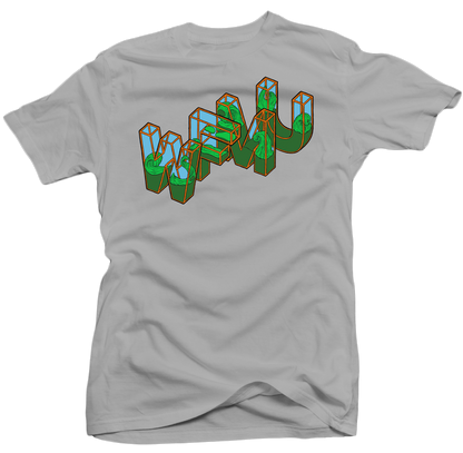 Limited Edition! Freeform Fluid T-Shirt - In Two Colors - Gold and Grey