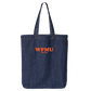 Limited Edition - WFMU Cooper Black Flocked Tote