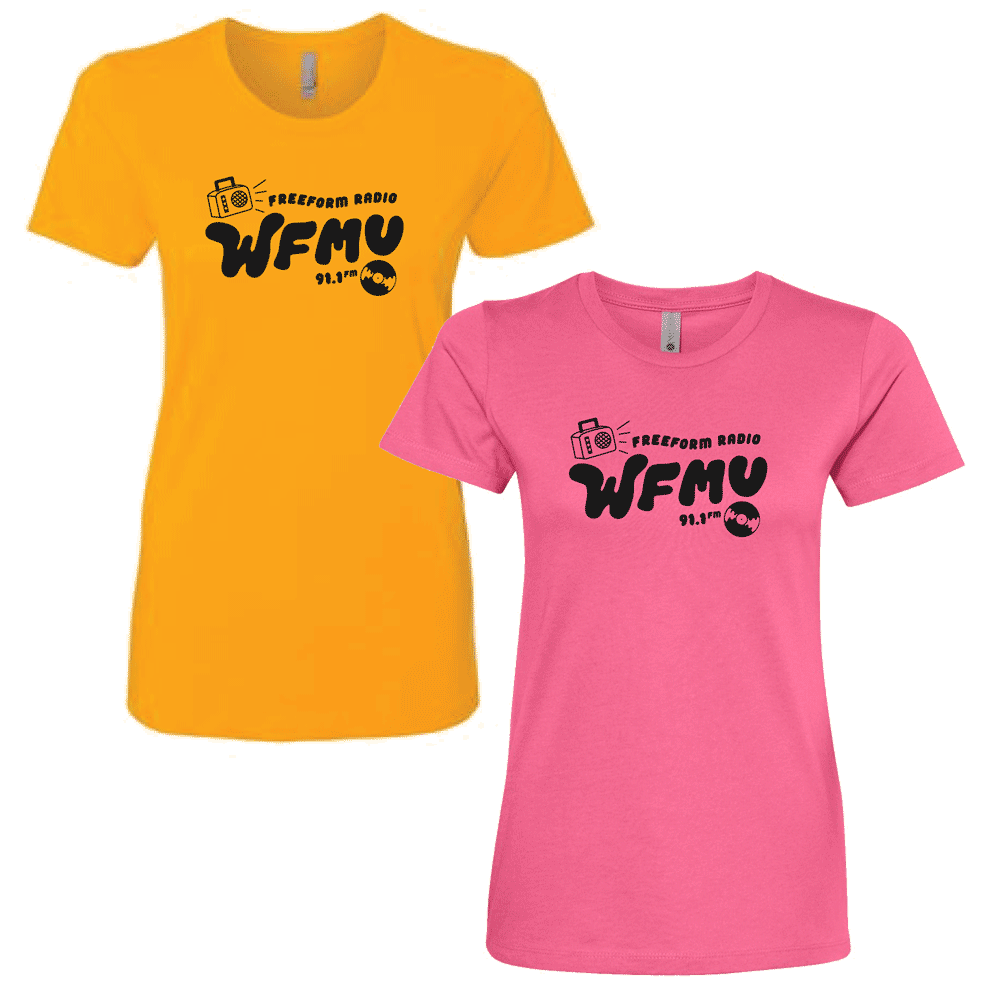 Women's Cut WFMU Retro T-shirt