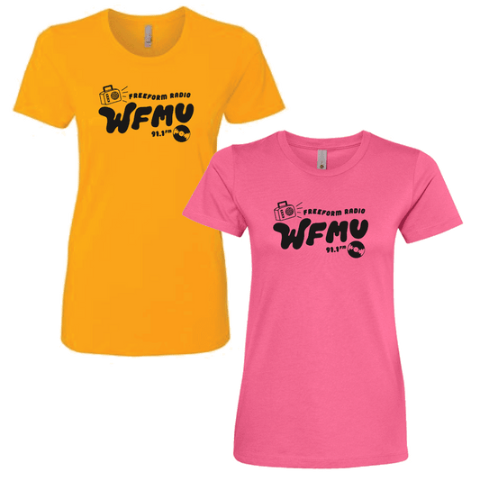 Women's Cut WFMU Retro T-shirt