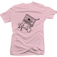 The *NEW* WFMU Unwound T-Shirt - Women's Sizes, Available in Pink and White