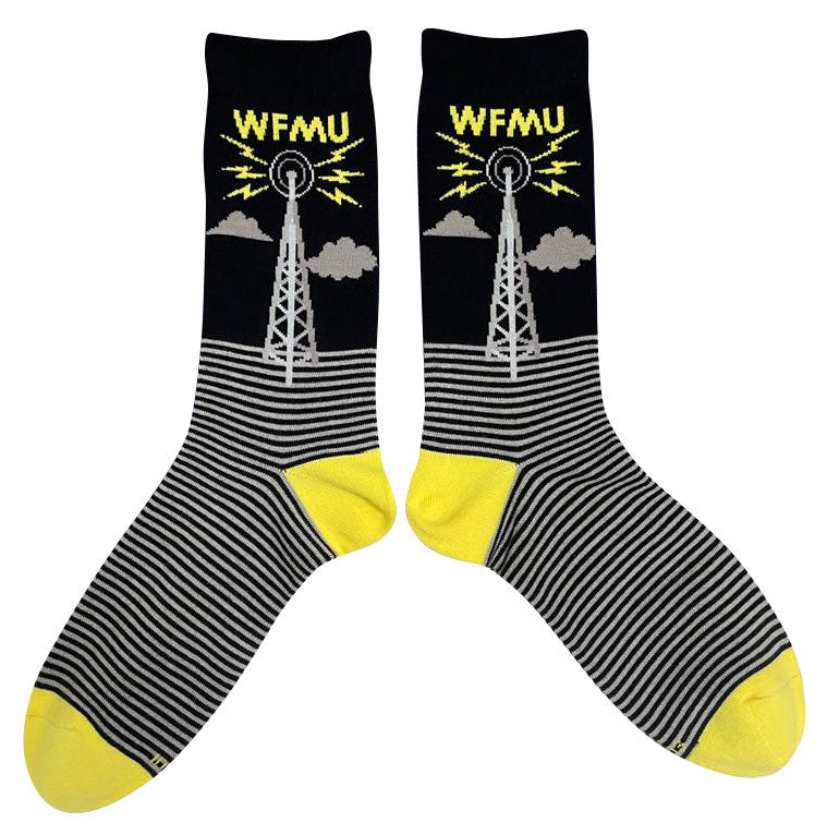 WFMU Radio Tower Socks