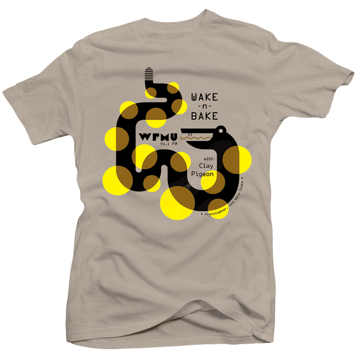Wake Hissopher T-Shirt - Not Many Left!