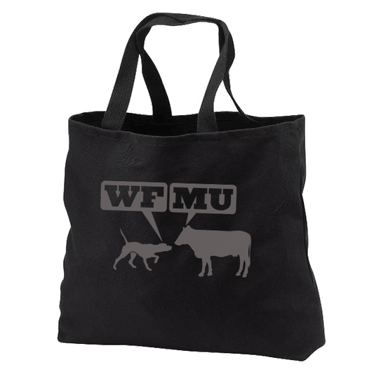 Woof-Moo Tote Bag - New Color Combo and Only 6 Made!