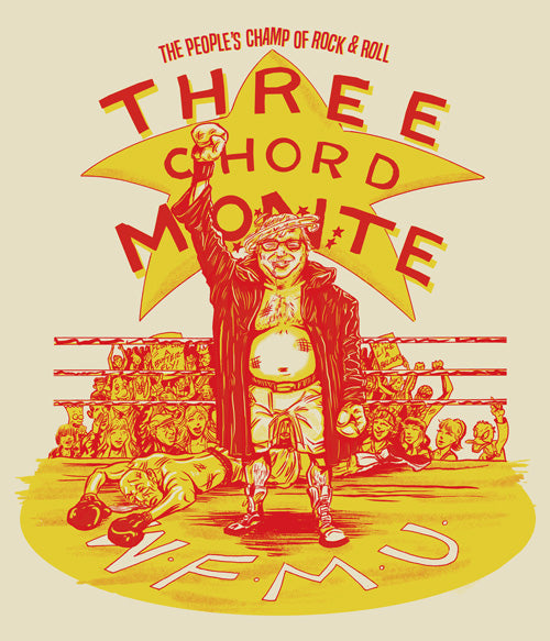 Three Chord Monte "The People's Champ" T-Shirt - Only Small Left