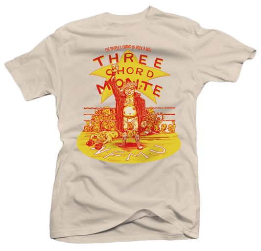Three Chord Monte "The People's Champ" T-Shirt - Only Small Left
